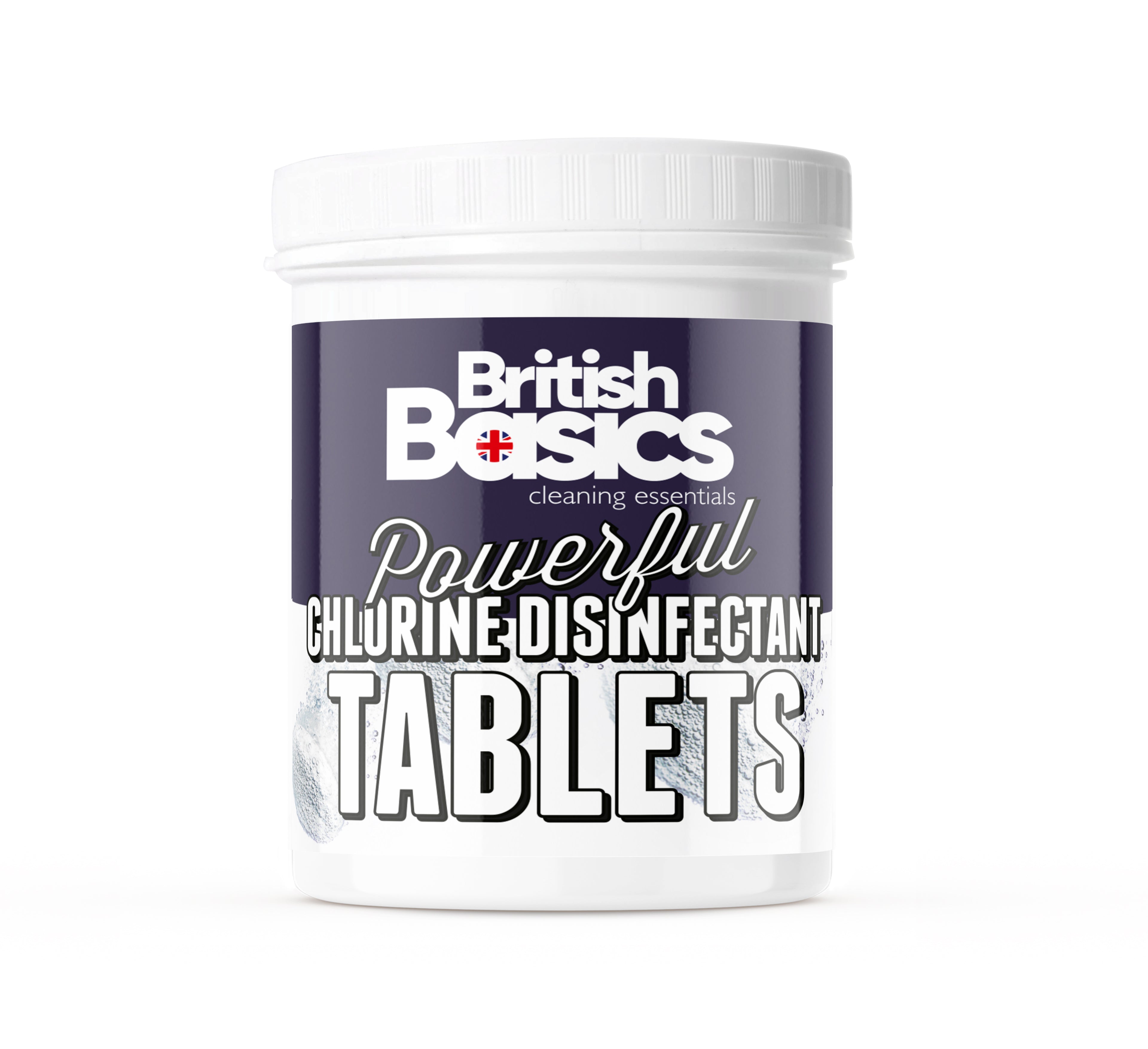 BritishBasics - Chlorine Disinfectant Tablets | For Hot Tubs, Spas and Pools | 200 Tablets 640g