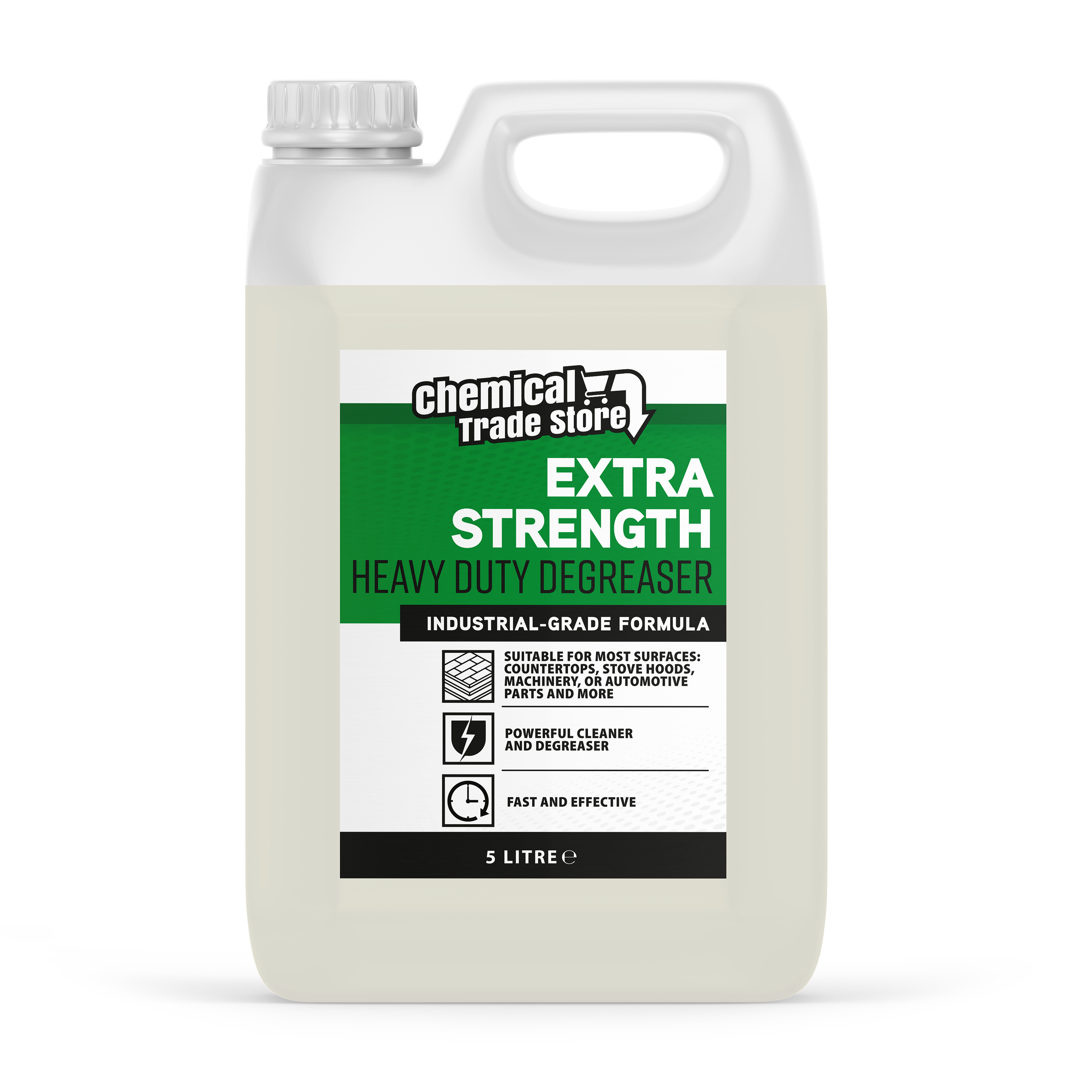 Chemical Trade Store - Heavy Duty Cleaner and Degreaser - 5 Litre