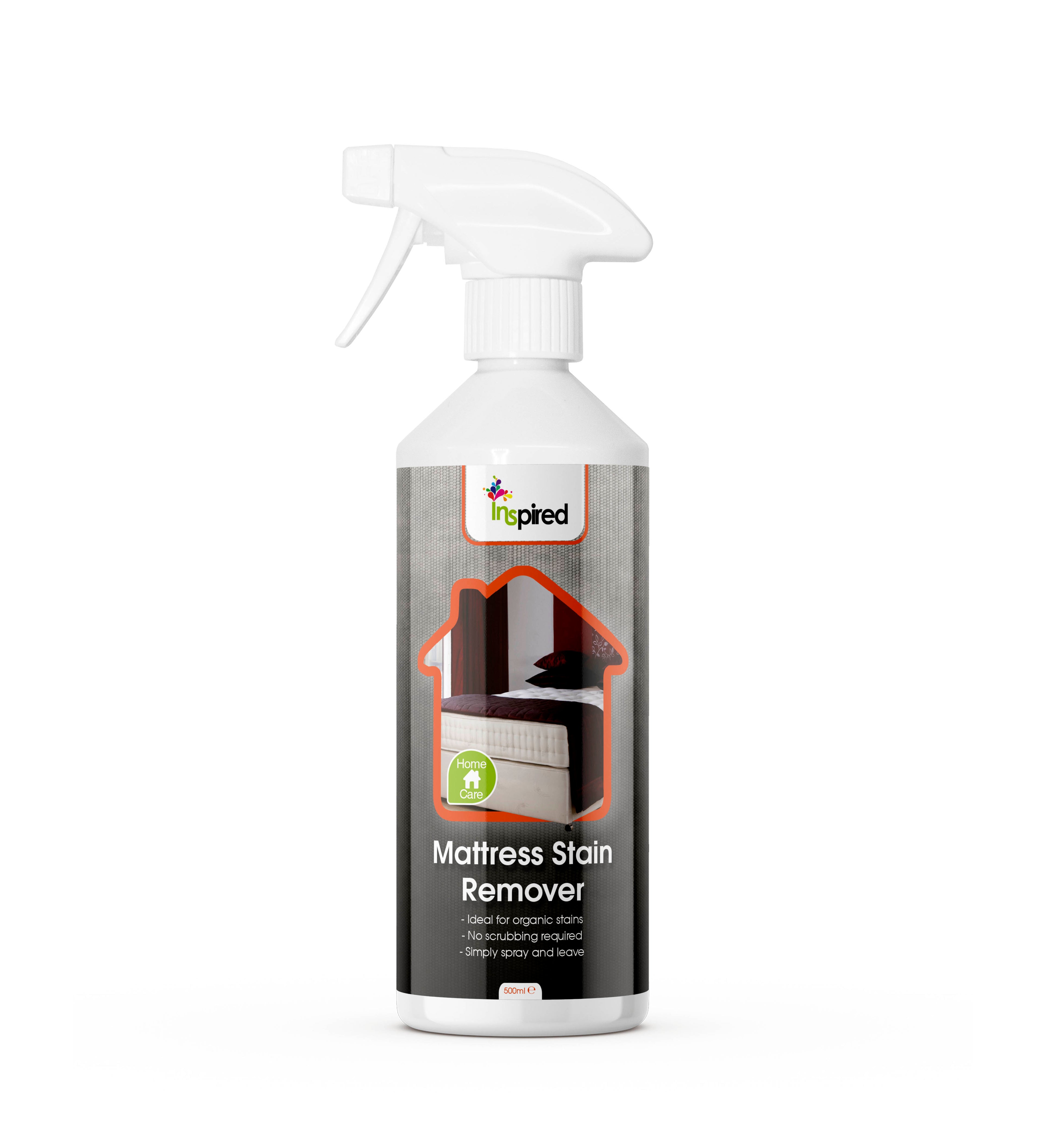 Inspired Professional Mattress Stain Remover, Organic Stain Remover, Removes Blood, Urine & Faeces, 500 ml